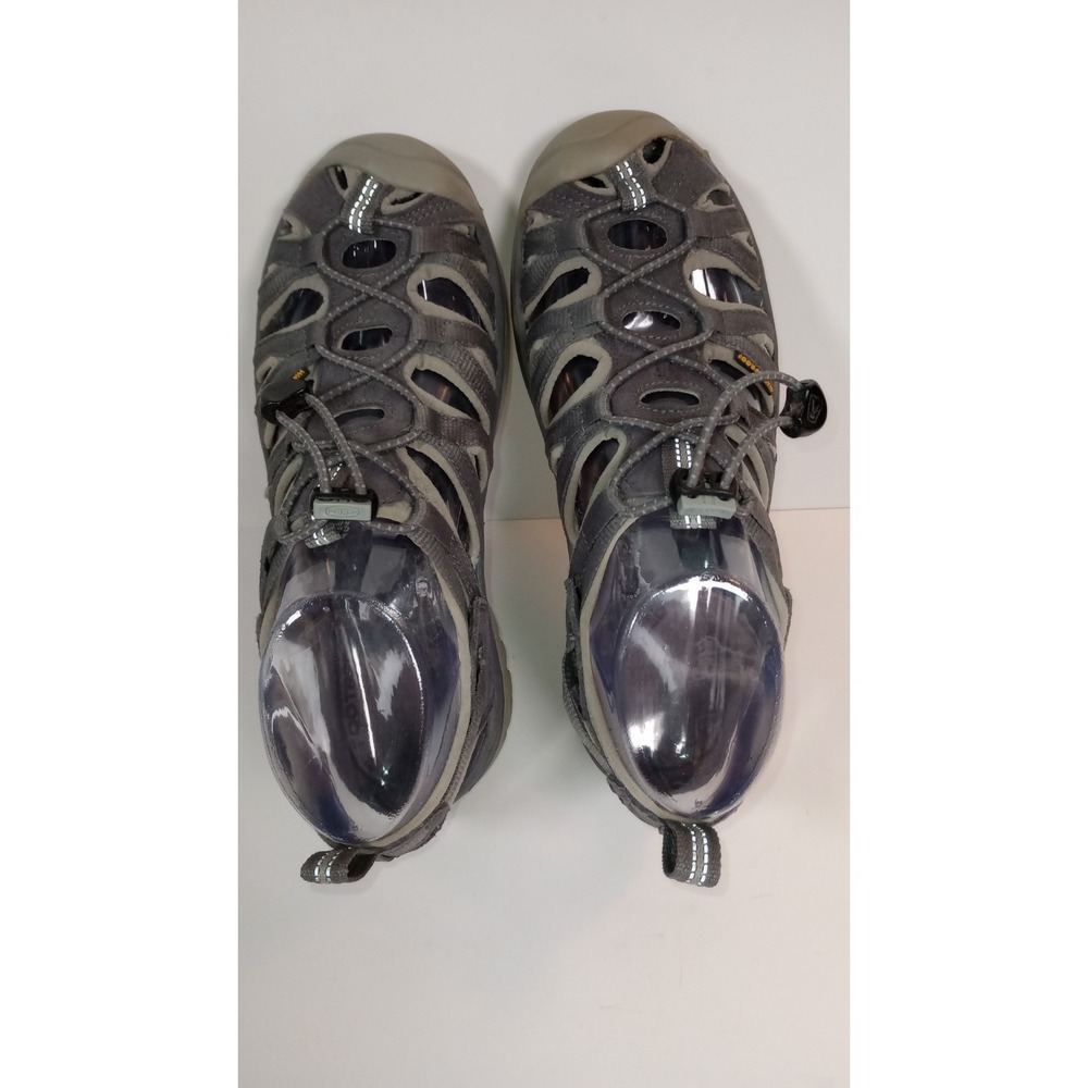 KEEN Whisper Gray Hiking Sport Sandals Women 6 Waterproof Strappy Outdoor